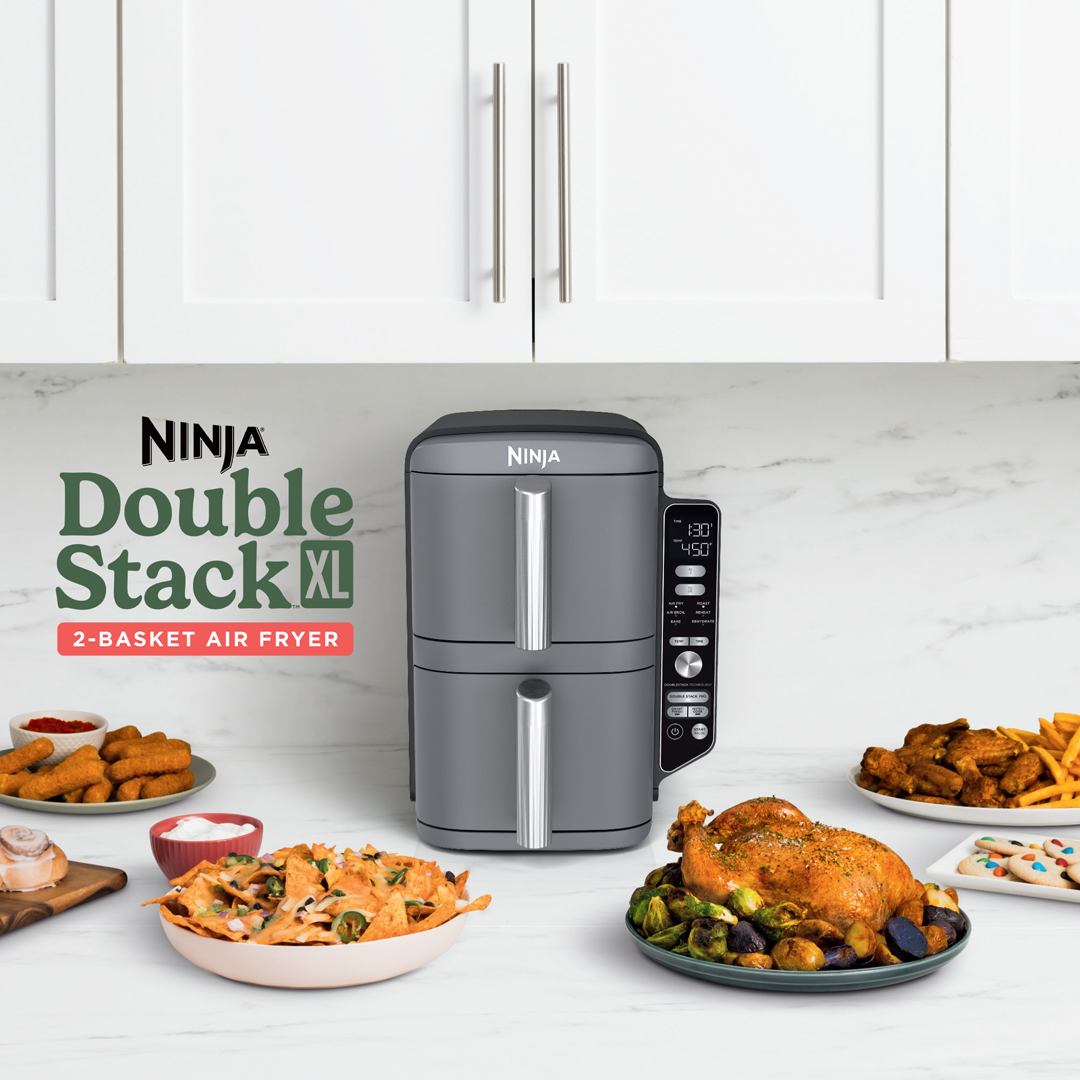 Ninja® DoubleStack™ XL 2 Basket Multi Rack Air Fryer Air Fryers 